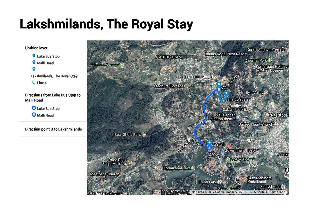 Lakshmi Lands - The Royal Stay Tamilnadu - Tamilnadu - Kodaikanal Exterior foto